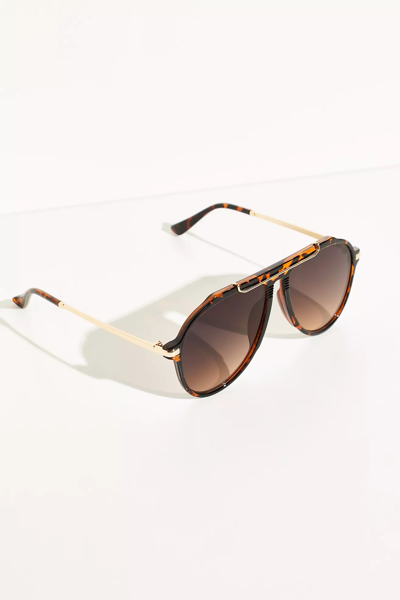 Ventura Oversized Aviator Sunglasses | Free People (Global - UK&FR Excluded)