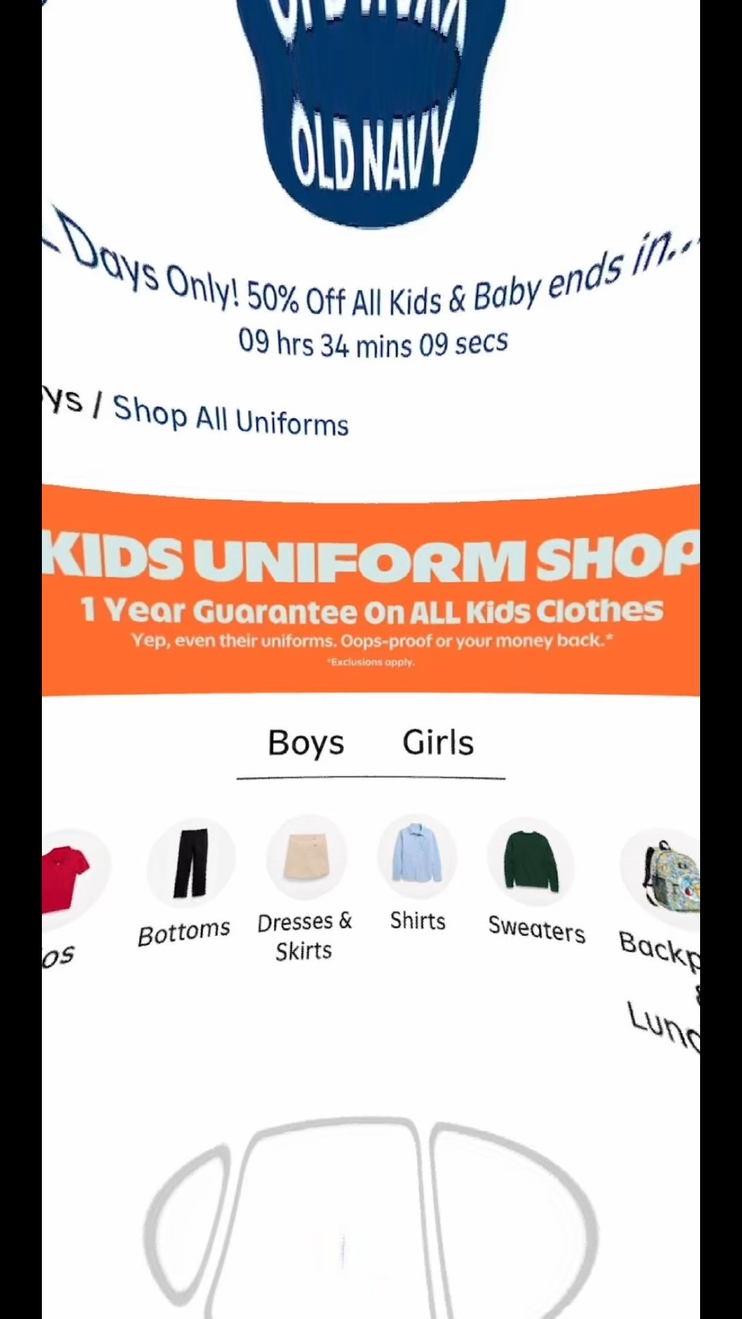 Back to school sale 🚨 Run, Old Navy has Kids Uniforms + more on sale- up to 50% off! 

#LTKSaleAlert #LTKKids #LTKFindsUnder50
