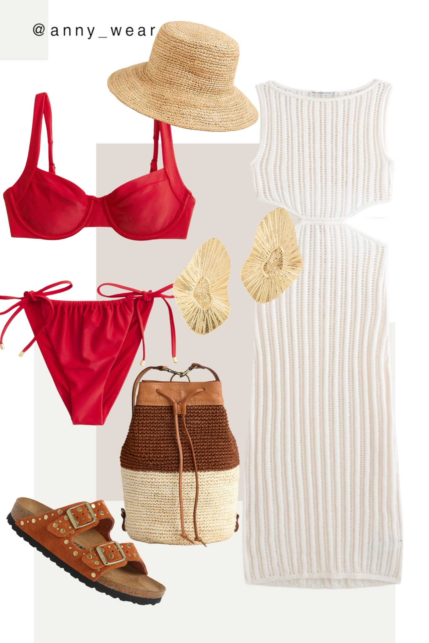 Vacation outfits

Red bikini 
Red top
Red bottom 
Wide Strap Underwire Bikini Top
Low Rise Ruched Tie Side bottom 
Crochet Style dress 
White Cutout Maxi Dress
Cheeky bottom 
Crocheted Transito Backpack 
Red swimsuit 
Raffia hat 
Raffia bag 
Wide brim raffia bucket hat
Birkenstock Arizona sandals 
Studded sandals 
J Crew hat 
Madewell bag 
White crochet dress 
White crochet cover up 
Brown sandals 
Gold earrings 
vacation sets 
sundresses 
vacation wear 
summer dresses
summer vacation dresses
light summer 
bikini set
transitional outfit
spring break outfit
spring break 2025
spring break dress
college spring break
recent spring break
beach wedding guest dress 
warm weather outfits get away outfits vacay outfits sundress season beach vacay resort 2025 swimsuits 2025 swim 2025 resort wear 2025 winter travel cruise attire cruise dress tropical outfit cruise essentials cruise must haves cruise outfits greece dress greece outfits greece vacation ibiza outfits vacation positano outfit nice sundress outfits for greece outfits for Italy vegas bachelorette vegas concert vegas day outfits vegas dress rich girl vegas fashion vegas looks vegas outfits vegas pool party vacation sets vacation looks vacation wear rust dress spain outfits italy outfits italy spring outfits italy summer outfits italy summer italy fashion italy vacation italy dress cupshe swimwear cupshe swimsuit cupshe swim cupshe bikini cupshe coverup bali outfits costa rica costa rica outfits tropical dress tropical vacation outfits tropical maxi dress tropical outfits tropical vacation tropical vacation dress Mango outfits sunday brunch going out outfits photoshoot outfits dinner date outfit ssense work party outfit zara outfit paris outfit casual wardrobe europe outfits saks 5th avenue new york outfits city street styles new york city ltku over 40 capsule wardrobe popular today summer looks city outfits saksfifthavenue casual spring outfit classy casual everyday necklace #LTKstyletip #LTKbeauty #LTKU #LTKshoecrush #LTKitbag 

#LTKFindsUnder100 #LTKSwim #LTKTravel