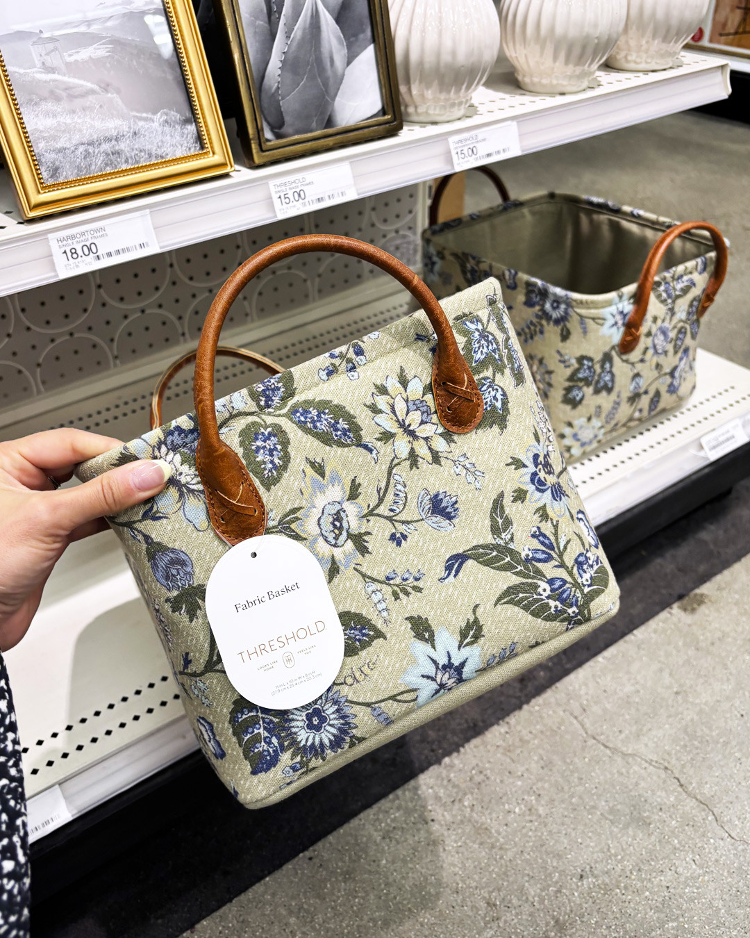 Threshold Floral Bin
#targetfinds #targetdeals 

 #LTKHome