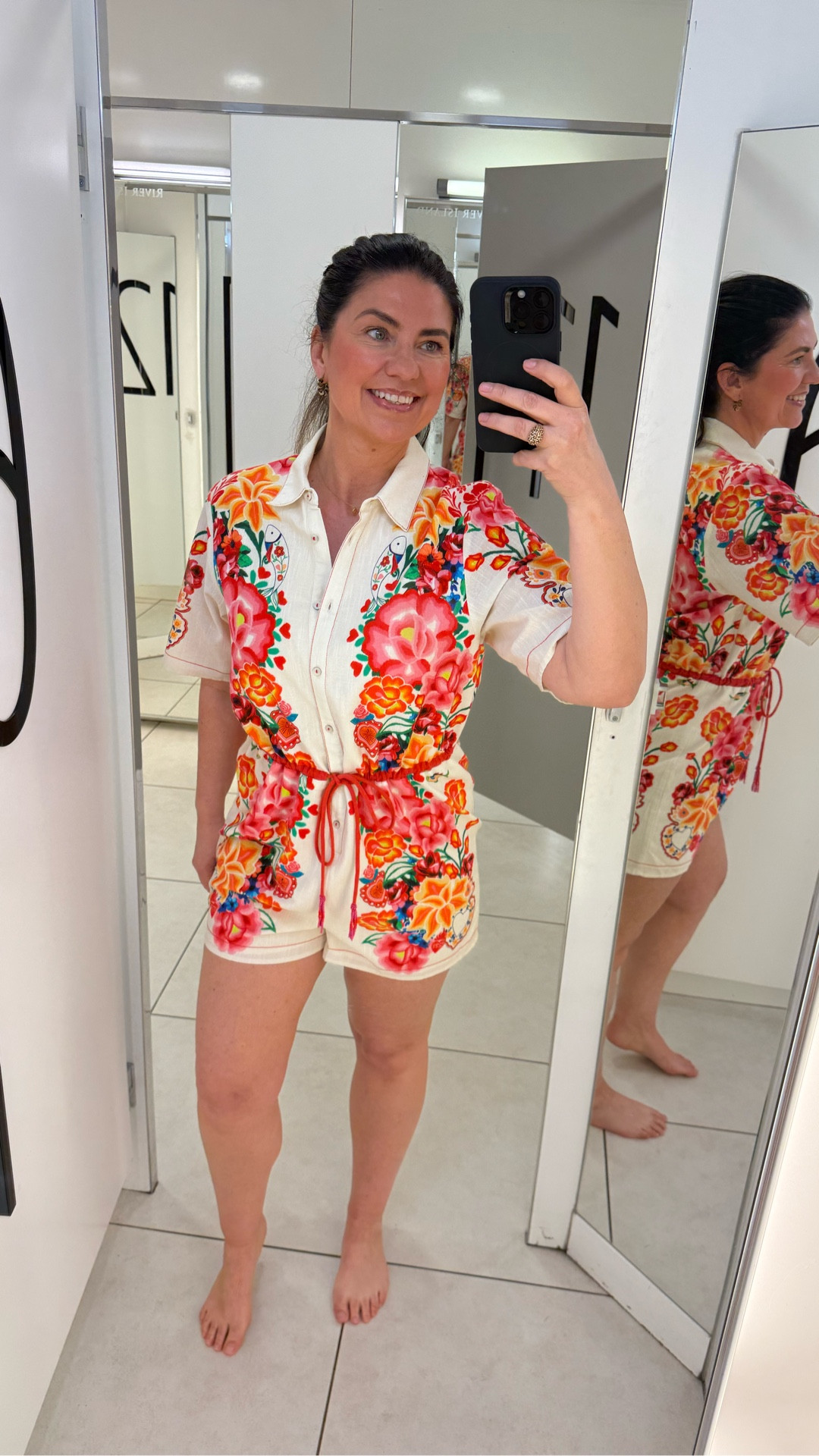 Nobody does summer better than @riverisland. There was so much more to choose from as well I could have been there all day. Imagine those shirts unbuttoned on the beach with a little bikini top underneath. Swishing around with a cocktail in hand at sundown. Get me on holiday now! Which look do you love best? Wverything is linked in my LTK & on stores x

#imwearingri #summer #beachwear #outfitinspo #midlifefashion 

#LTKsummer #LTKover50style #LTKuk