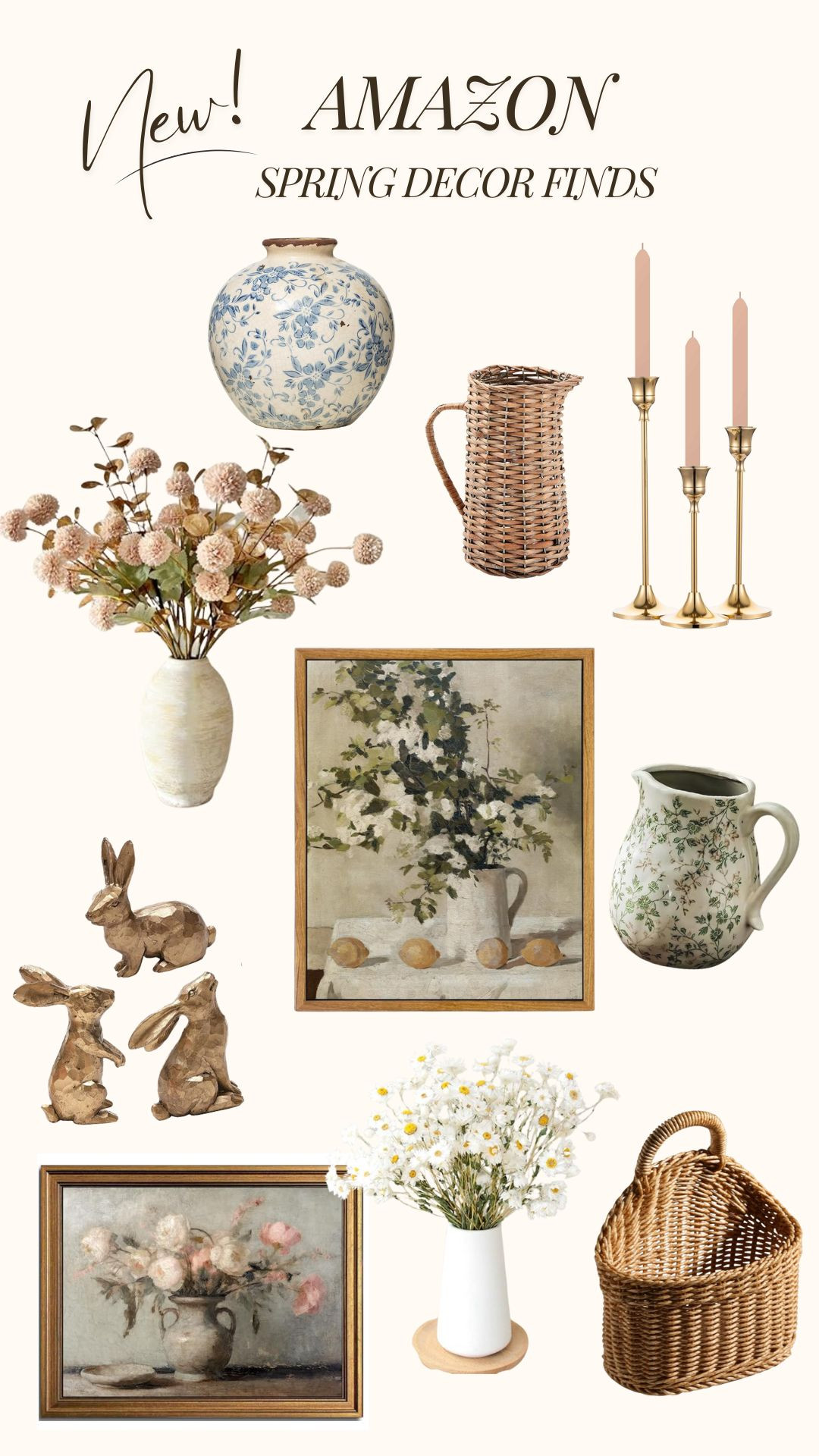 Affordable Amazon Spring Decor!🌷

#LTKSeasonal #LTKStyleTip #LTKHome
