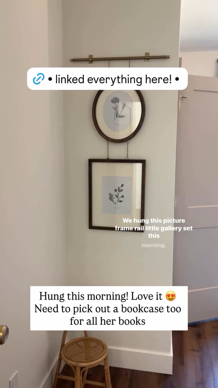 Hung this morning! Love it 😍 Need to pick out a bookcase too for all her books

#LTKmomlife #LTKKids #LTKHome