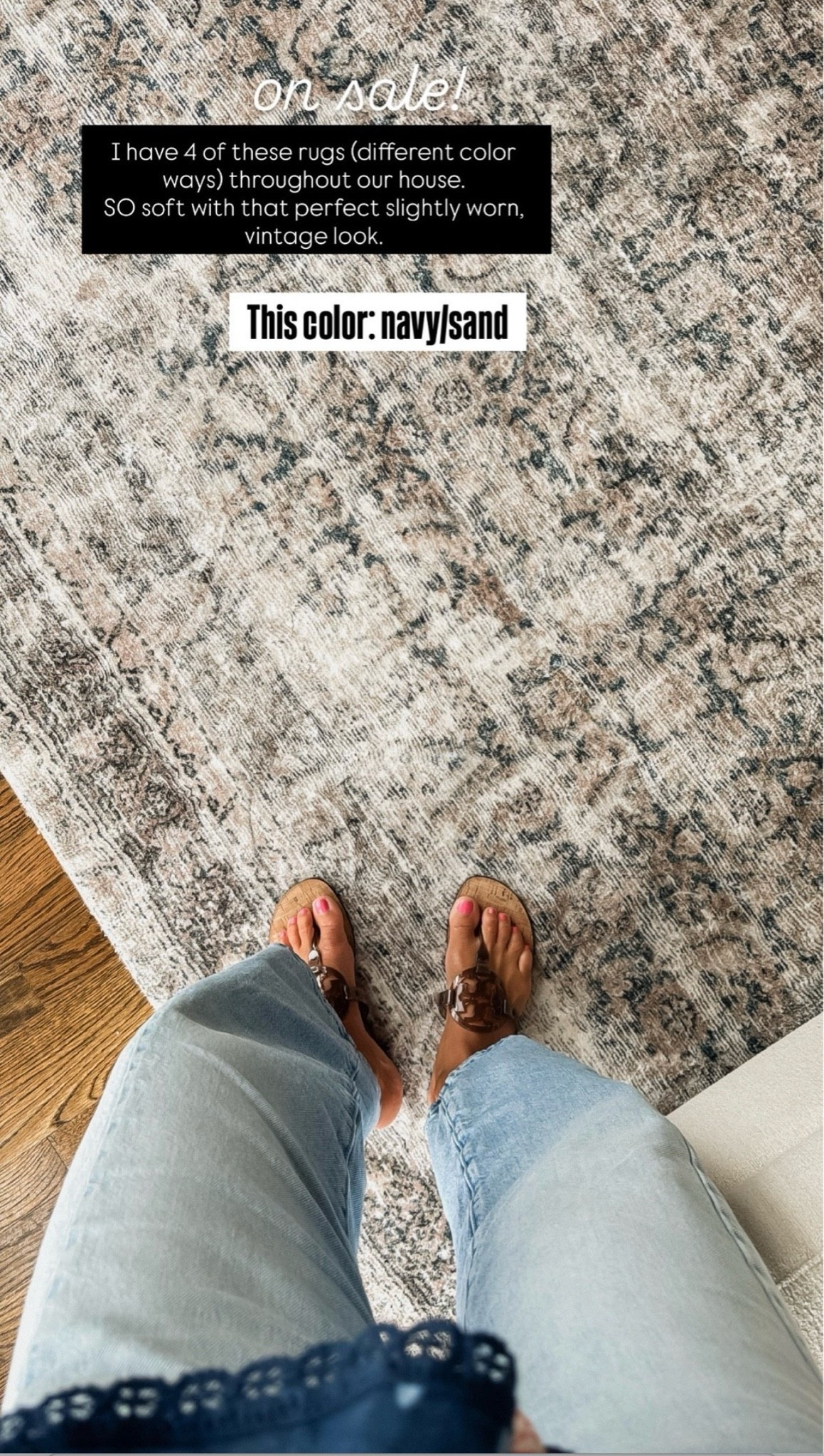 Best rugs!!! Super soft. A vintage, worn in look. We have 4 of these in our house in various color ways.

#LTKmomlife #LTKHome