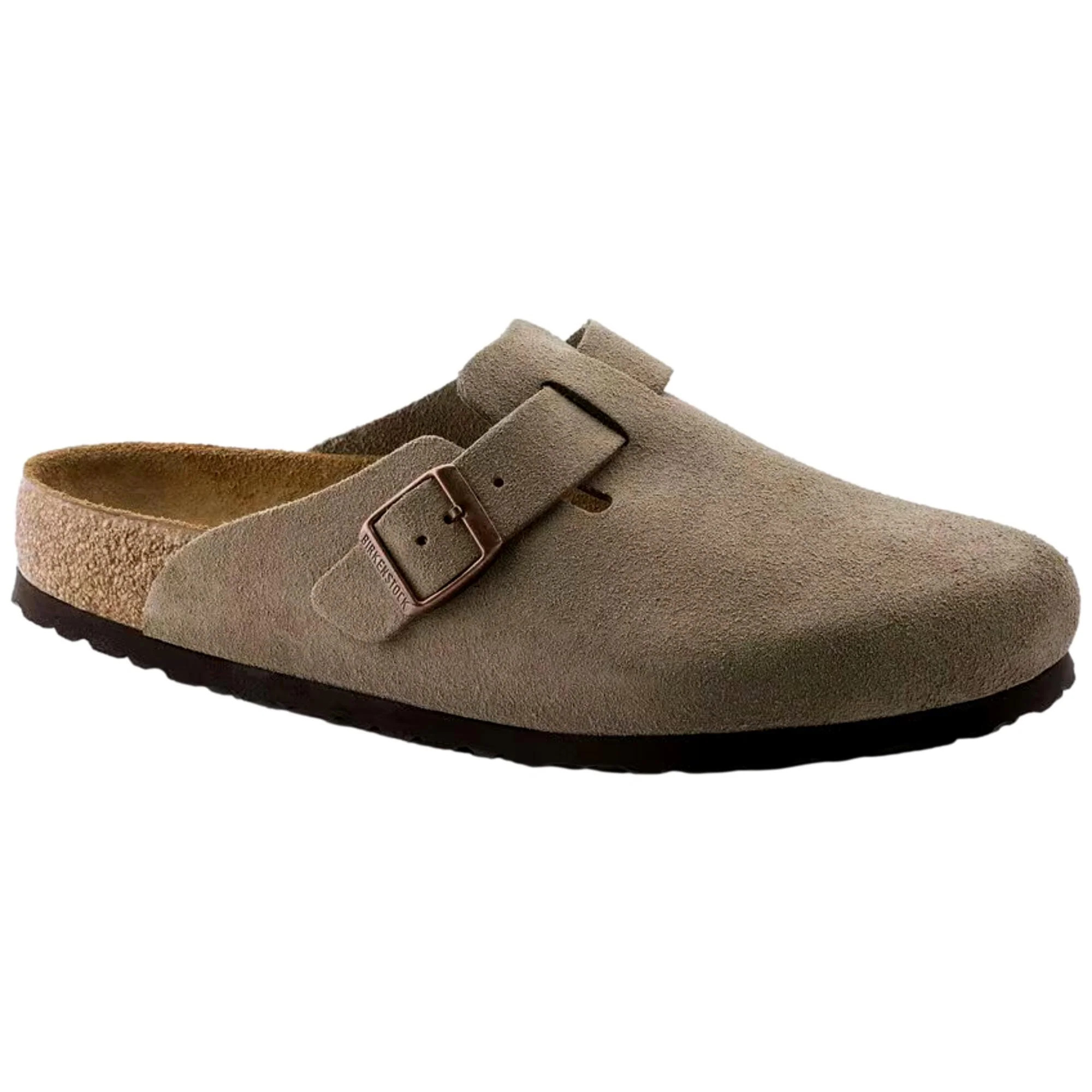 Birkenstock Boston BS Taupe 560771 Women's | Shop Simon