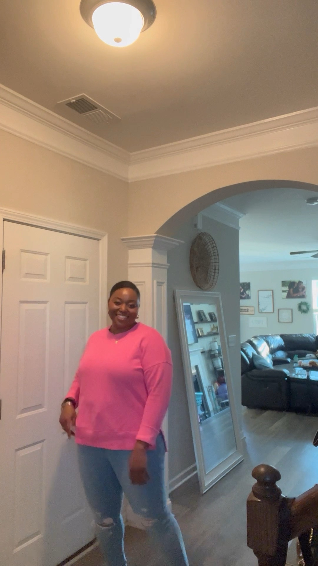 Currently in my PINK era 🩷 
This pink sweater is from Walmart and it’s only $10. 

#LTKsalealert #LTKplussize #LTKfindsunder100