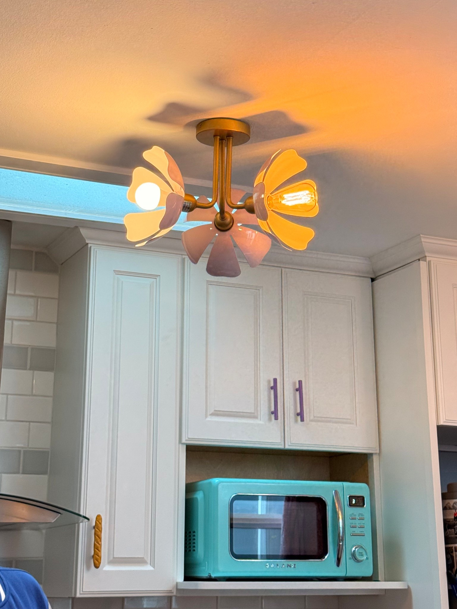 Cute lighting! Check out my 
New floral Flushmount light fixture!
Also comes in white!

#LTKSeasonal #LTKSaleAlert #LTKHome