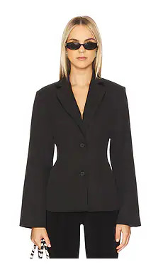 ALL THE WAYS Valerie Open Back Blazer in Black from Revolve.com | Revolve Clothing (Global)