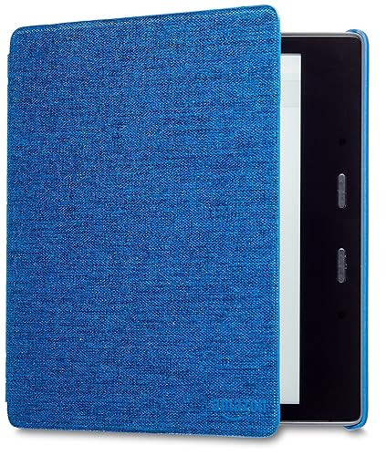 Kindle Oasis Water-Safe Fabric Cover, Marine Blue | Amazon (US)