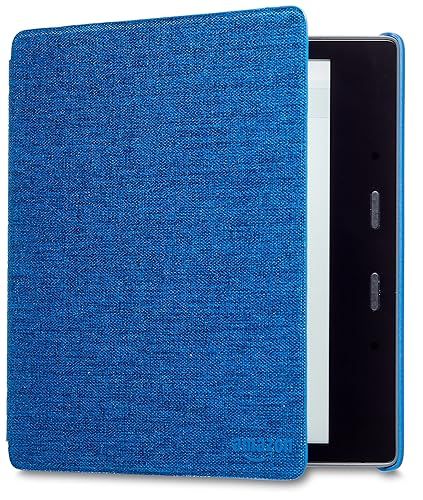 Kindle Oasis Water-Safe Fabric Cover, Marine Blue | Amazon (US)