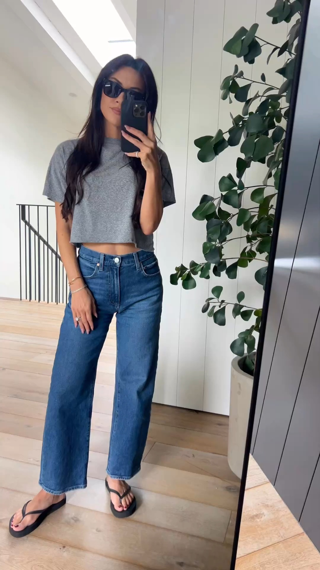 Just the basic today. 🖤 I love these jeans. They’re super flattering and comfy. I sized down and I’m wearing a 24.

#LTKOver40 #LTKFindsUnder100 #LTKStyleTip