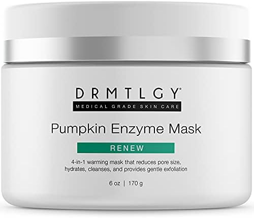 DRMTLGY Pumpkin Enzyme Face Mask with Jojoba Beads. Gentle Exfoliating Pumpkin Facial Mask for Du... | Amazon (US)