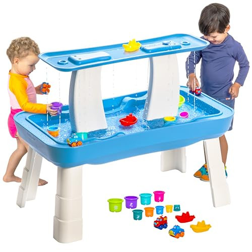 GoSports Water Table with Pump for Toddlers Ages 1.5-4 Years - Outdoor Water Play Table for Kids with Integrated Circulating Water Pump | Amazon (US)