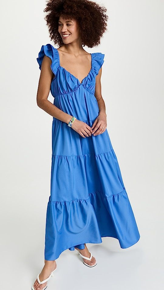 Ruffle Sleeve Maxi Dress | Shopbop