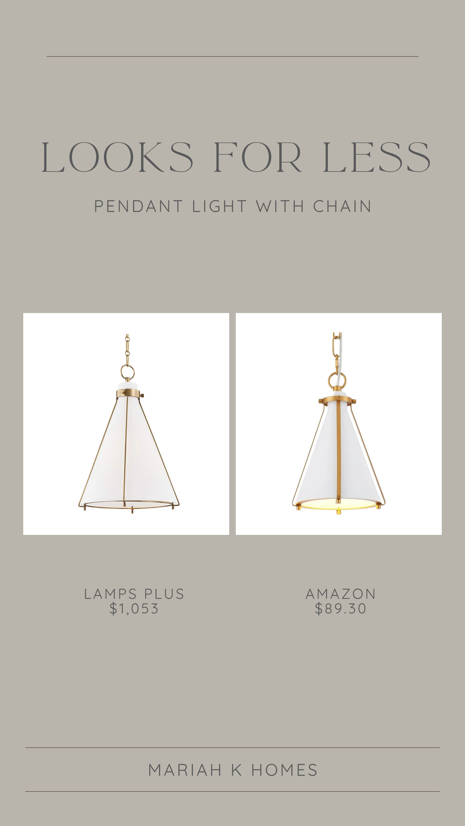 Luxe lighting for less. The prettiest designer look for less! Amazon Home has so many beautiful lighting options at a fraction of the cost. Beautiful, elevated, and such a great find! #lampsplus #amazon #pendantlight #mariahkoehle #mariahkhomes #socialagentcircle #expluxury #exprealty 

 #LTKHome #LTKSaleAlert