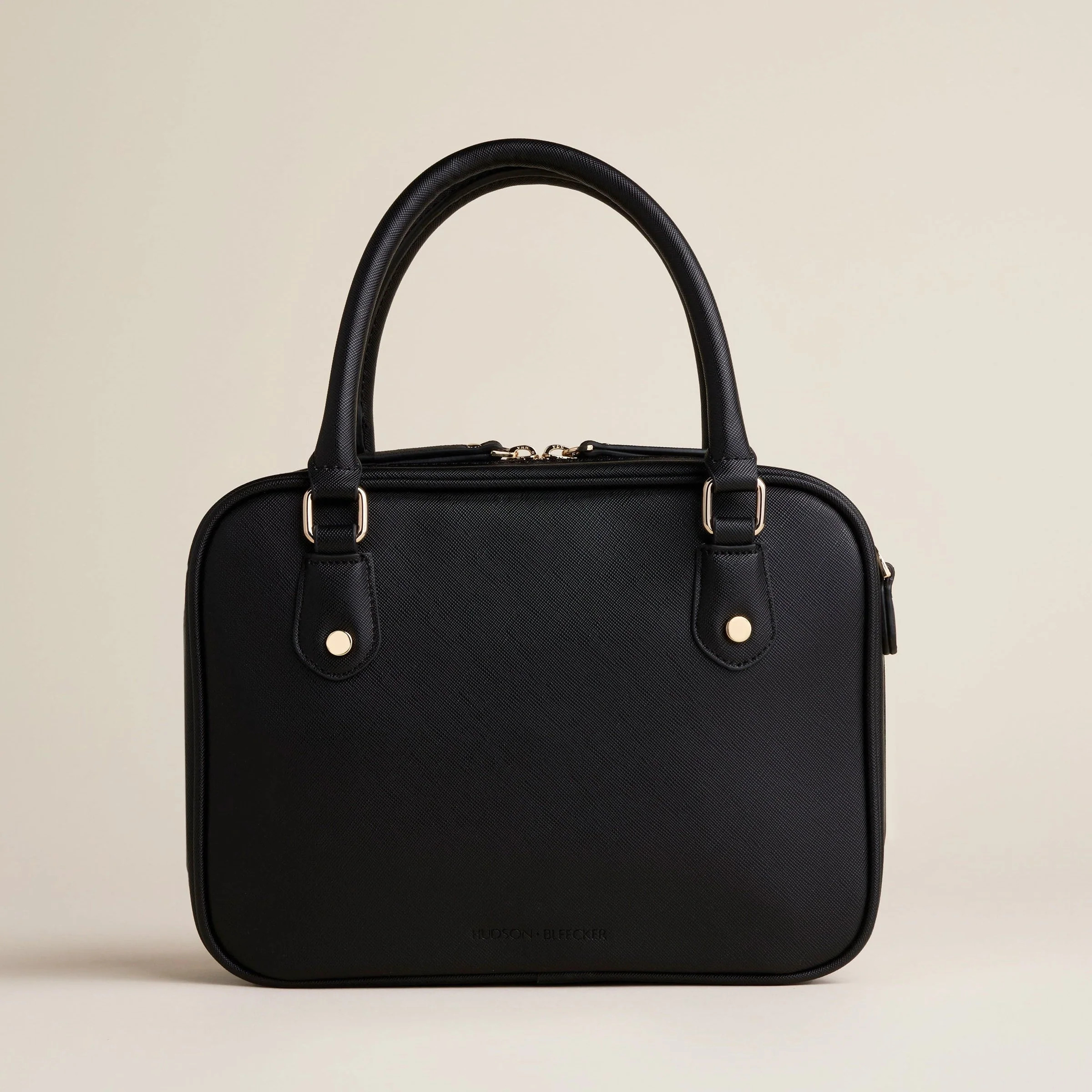 Preto Black Voyager Toiletry Bag | Hudson+Bleecker | 4-in-1 Organized Makeup Travel Bag | Hudson+Bleecker