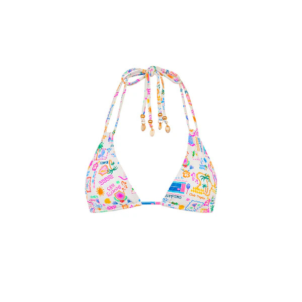 Halter Bralette Bikini Top - Coconut Club | Kulani Kinis US