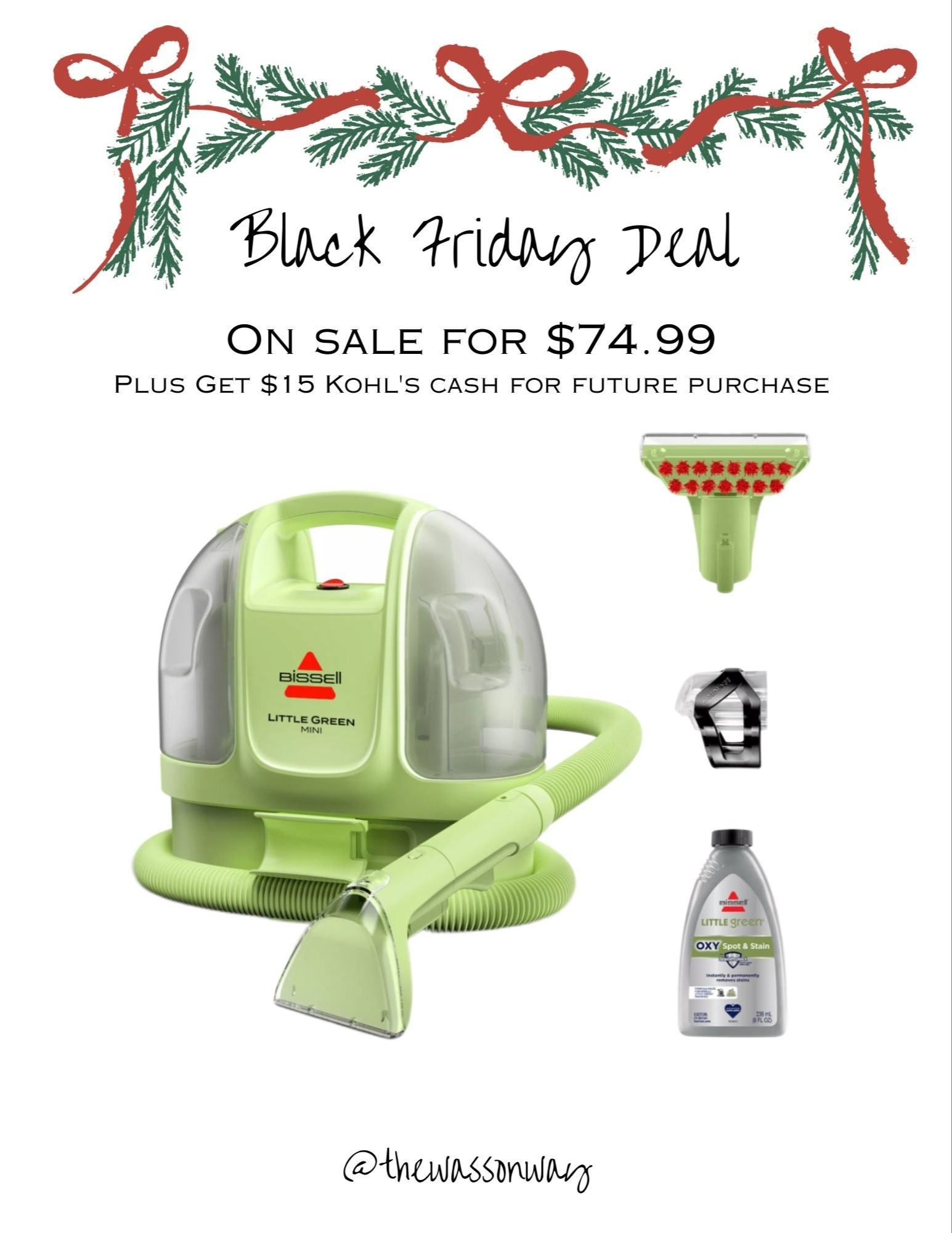 Black friday deal on Bissell green machine! 💚 

#LTKHoliday #LTKGiftGuide #LTKHome
