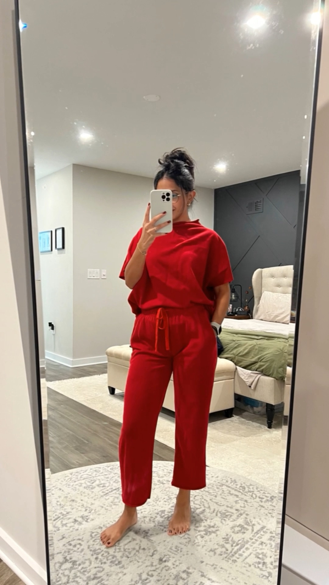 Obsessed with this matching set; travel outfit; work from home looks

#LTKTravel #LTKootd #LTKmorningroutine