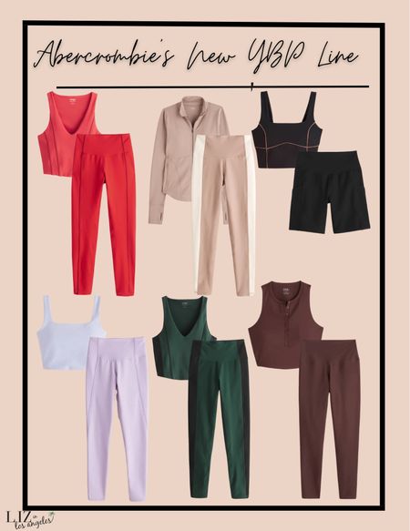 Abercrombie released their new fitness line today and I am obsessed. They have so many different styles and options and colors for your fitness outfits that are mix and match for athleisure or workout outfits to tackle your fitness goals.

#LTKSeasonal #LTKfit #LTKFind