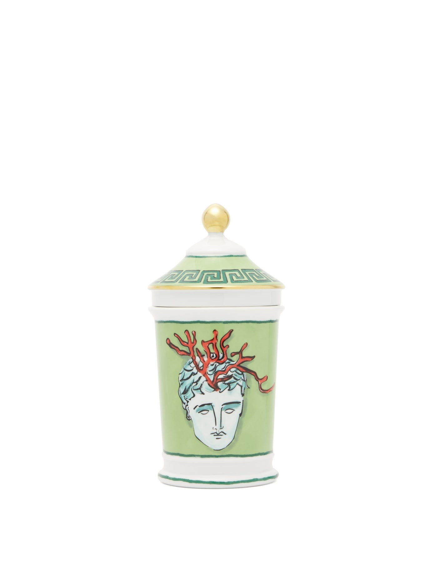 X Luke Edward Hall Neptune porcelain lidded vase | Ginori 1735 | Matches (US)