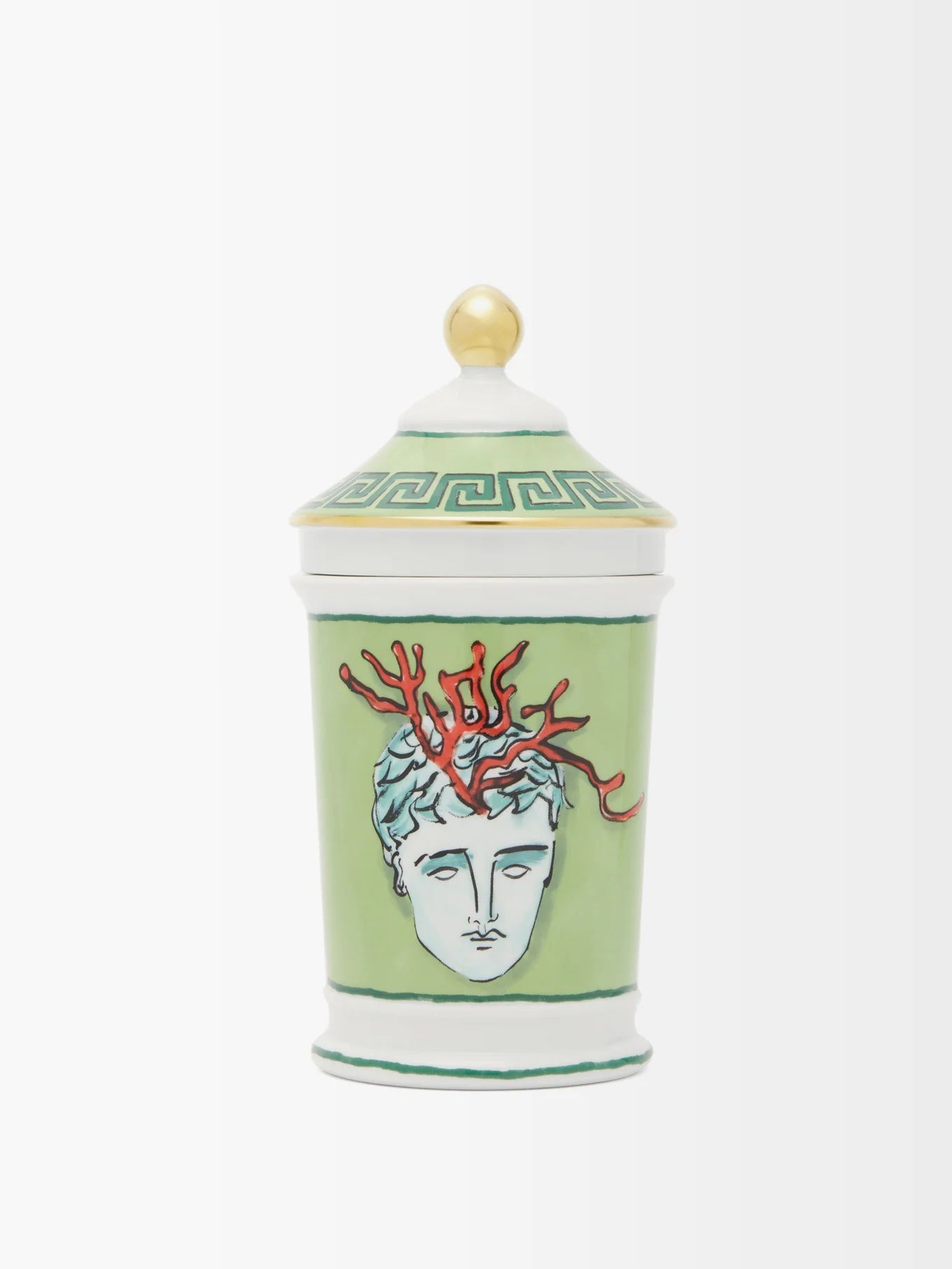 X Luke Edward Hall Neptune porcelain lidded vase | Ginori 1735 | Matches (US)