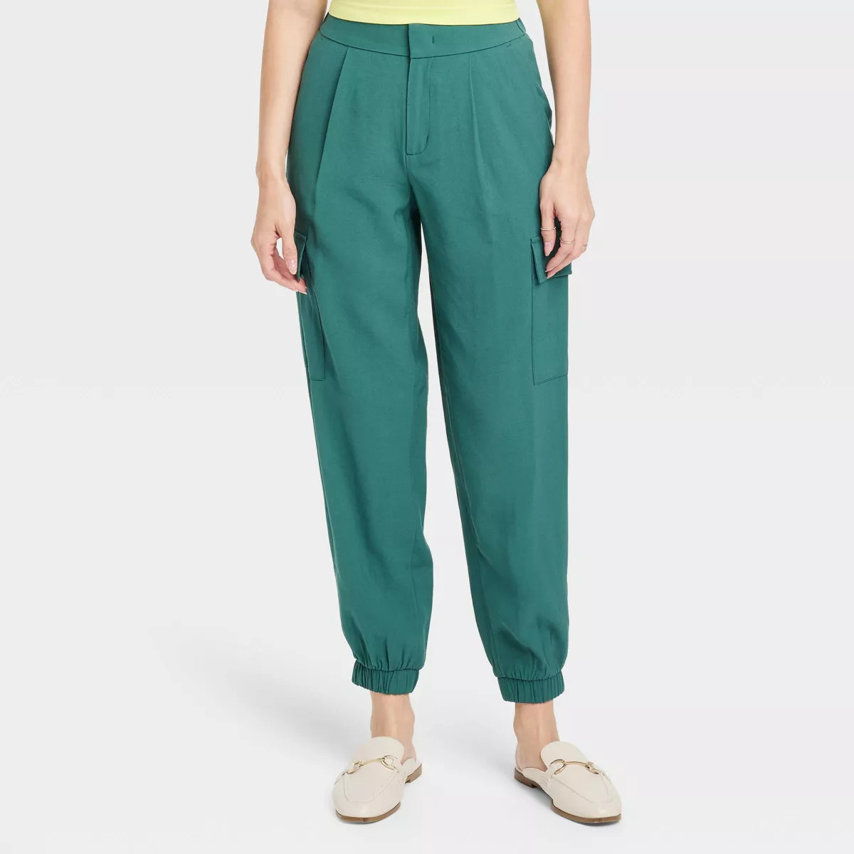 Women's High-Rise Ankle Jogger Pants - A New Day™ | Target