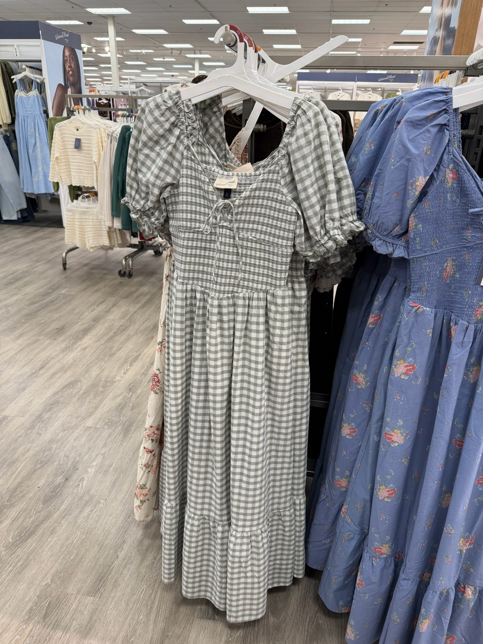 This dress is sooo perfect for Easter🐰 the soft green gingham, flattering fit, and it’s under $30 right now at Target?? Such an easy throw on that still looks put together!
spring outfits 2026, easter dress women, easter outfits women, spring dresses, vacation outfits beach, date night outfits, plus size fashion, country concert outfits, easter basket ideas, easter basket teen girl, green gingham dress, target dresses, affordable spring outfits 

 #LTKgrwm #LTKootd #LTKWorkwear
