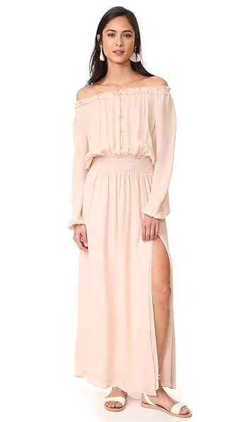 LOVESHACKFANCY Smocked Maxi Dress | Shopbop