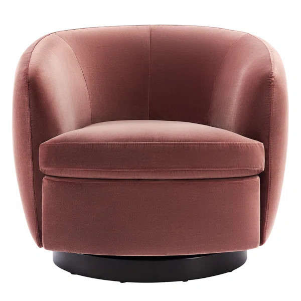 Marcy Upholstered Swivel Barrel Chair | Wayfair North America