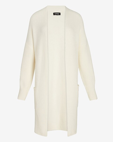 Express x You Cozy Patch Pocket Cardigan | Express