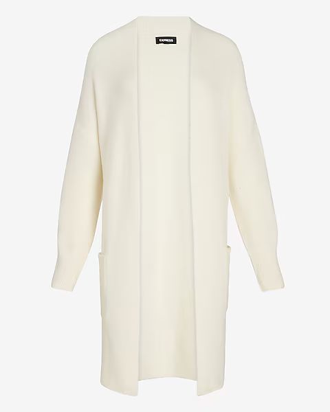 Express x You Cozy Patch Pocket Cardigan | Express