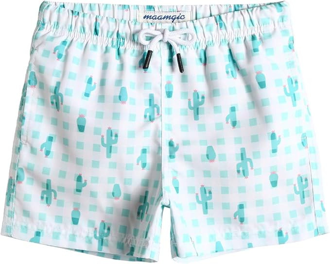 maamgic Boys Swim Trunks Toddler Swim Shorts Little Boys Bathing Suit Swimsuit Toddler Boy Swimwe... | Amazon (US)