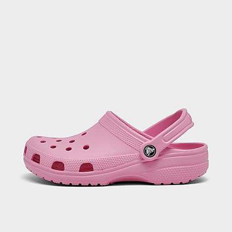 Crocs Women's Classic Clog Shoes in Pink/Pink Tweed Size 10.0 | Finish Line (US)