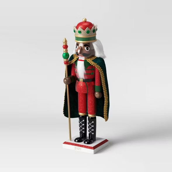 Red Glitter Cape Nutcracker - Wondershop™ | Target