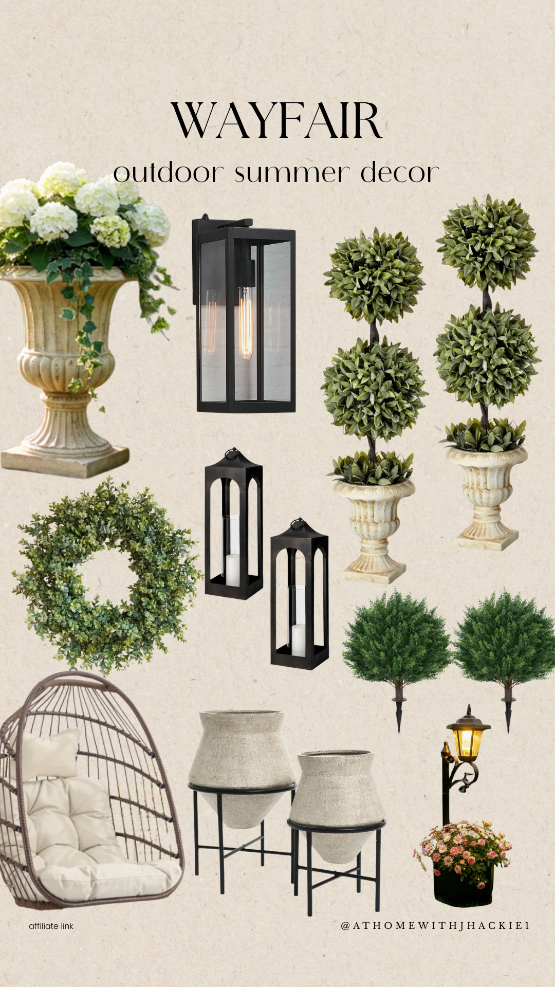 Wayfair outdoor decor, summer patio decor, wayfair outdoor planters, front porch decor ideas, outdoor lanterns wayfair, faux topiary trees outdoor, patio styling ideas, wayfair porch furniture, outdoor wreath ideas, neutral outdoor decor, garden planters wayfair, backyard decor inspiration, summer front porch decor, wayfair patio accessories, outdoor home decor ideas 

 

#LTKSeasonal #LTKHome
