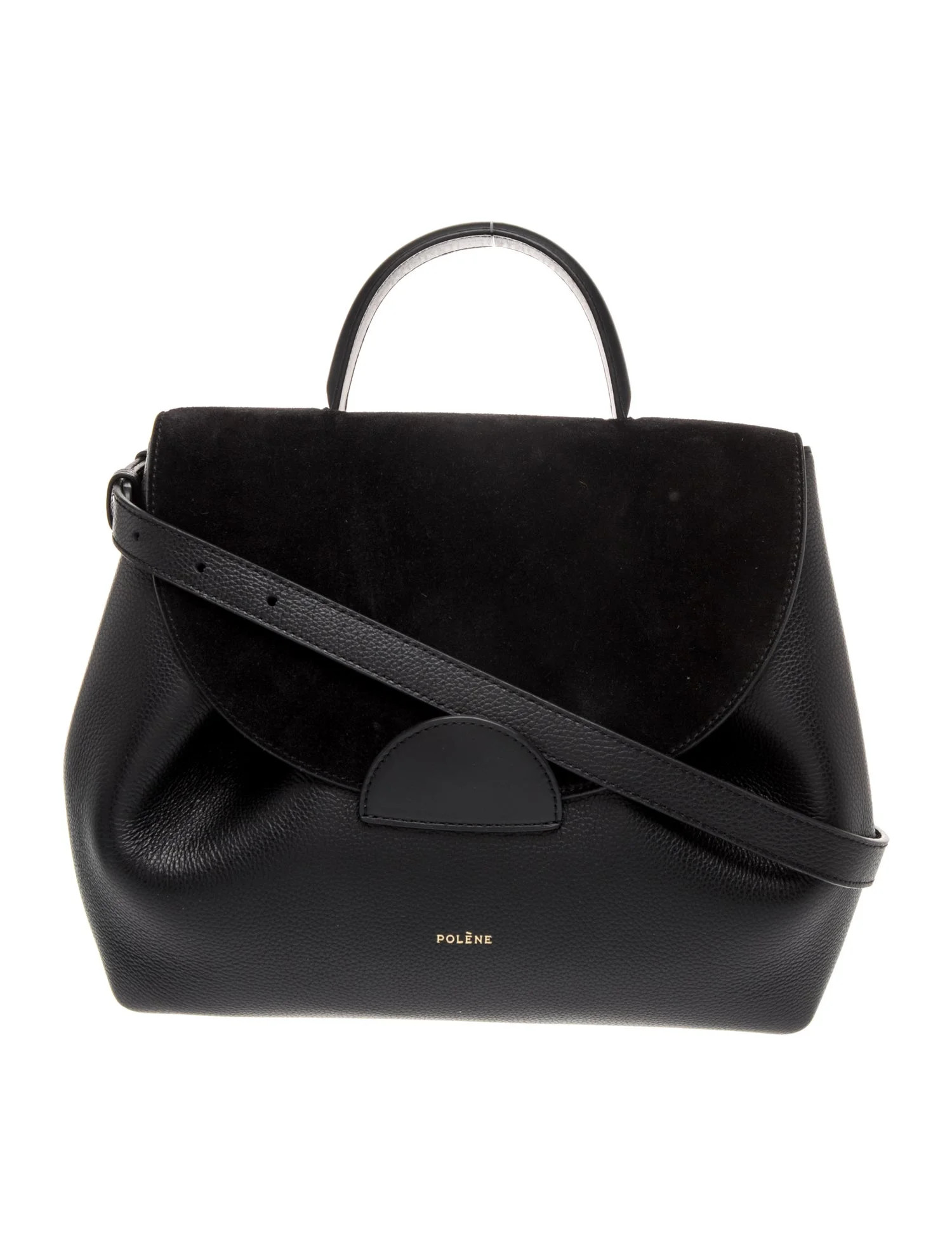 Pol\u00e8ne Leather Num\u00e9ro Un Nano w/ Tags - Black Crossbody Bags, Handbags - WPLNE24788 | T... | The RealReal