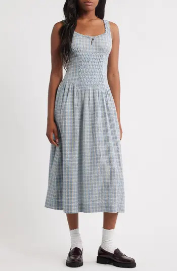 Mallory Organic Cotton Midi Sundress | Nordstrom