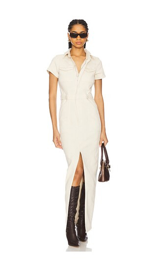 Fit For Success Maxi Dress in Ecru003 | Revolve Clothing (Global)