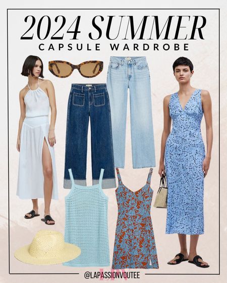 Experience the epitome of summer elegance with our 2024 Capsule Wardrobe. Designed for the modern trendsetter, this collection offers a curated selection of versatile pieces that effortlessly elevate any ensemble. From breezy basics to statement staples, embrace the season in style with timeless sophistication and unparalleled comfort.

#LTKSeasonal #LTKstyletip