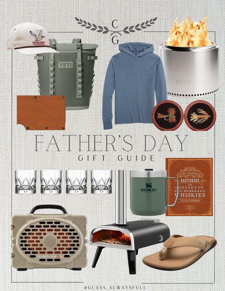Men’s gift guide, gifts that he would like, my hubbys picks, men’s fathers  Day gifts, men’s gifts, fathers Day, men’s gift ideas, whiskey glasses, speaker, wallet, cooler, fire pit, whiskey book, fly fishing, men’s cup. Callie Glass @glass_alwaysfull 
 #ltkgiftguide 

#LTKGiftGuide #LTKMens #LTKSeasonal