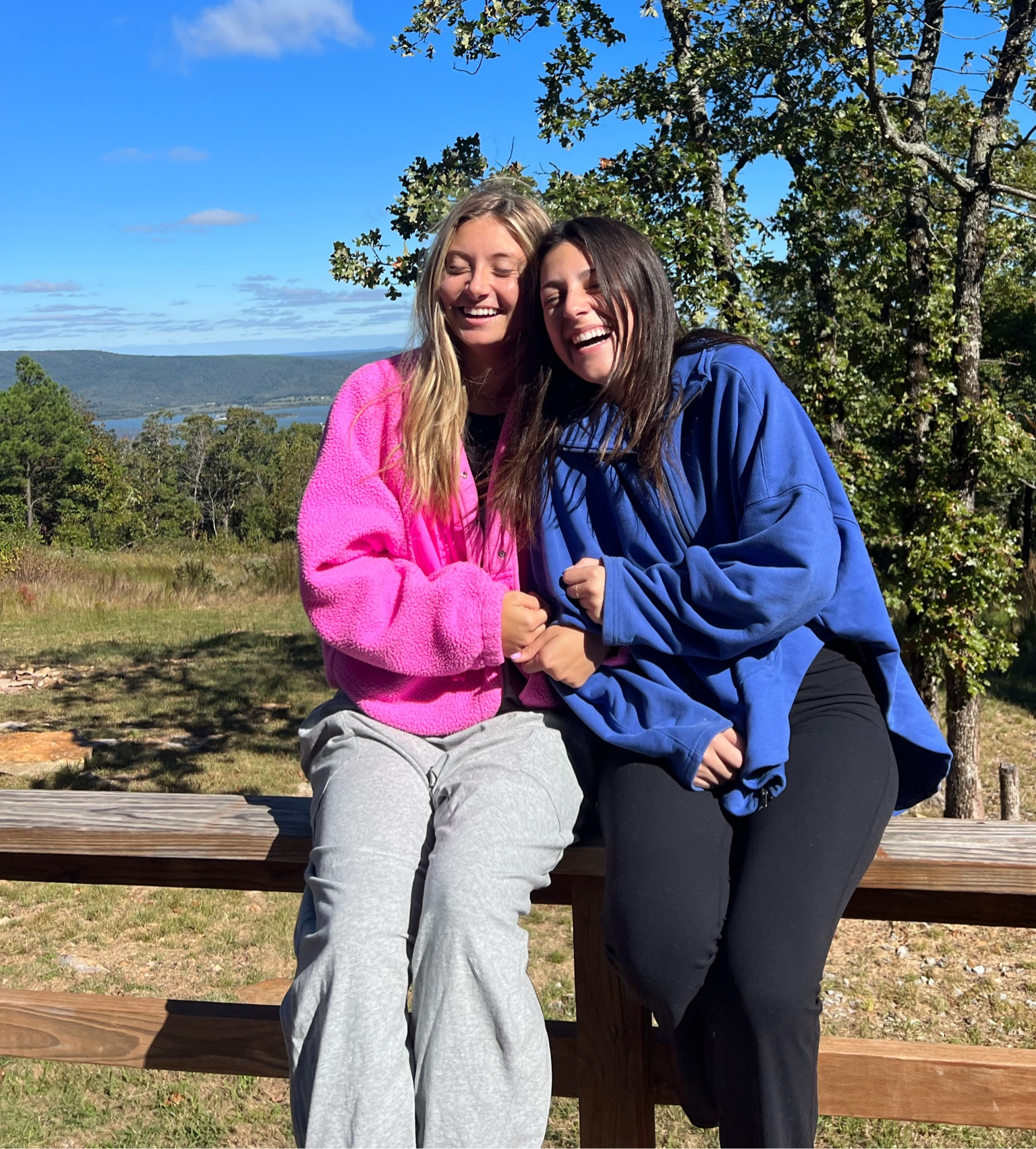 Winter Fashion and Fall fashion! My bestie and I took a trip to the mountains for the weekend and we were so warm the whole trip because of our fits! Both are free people jackets! I do have the dupe for the pink jacket in my fall amazon wishlist!

#LTKGiftGuide #LTKSeasonal #LTKHoliday