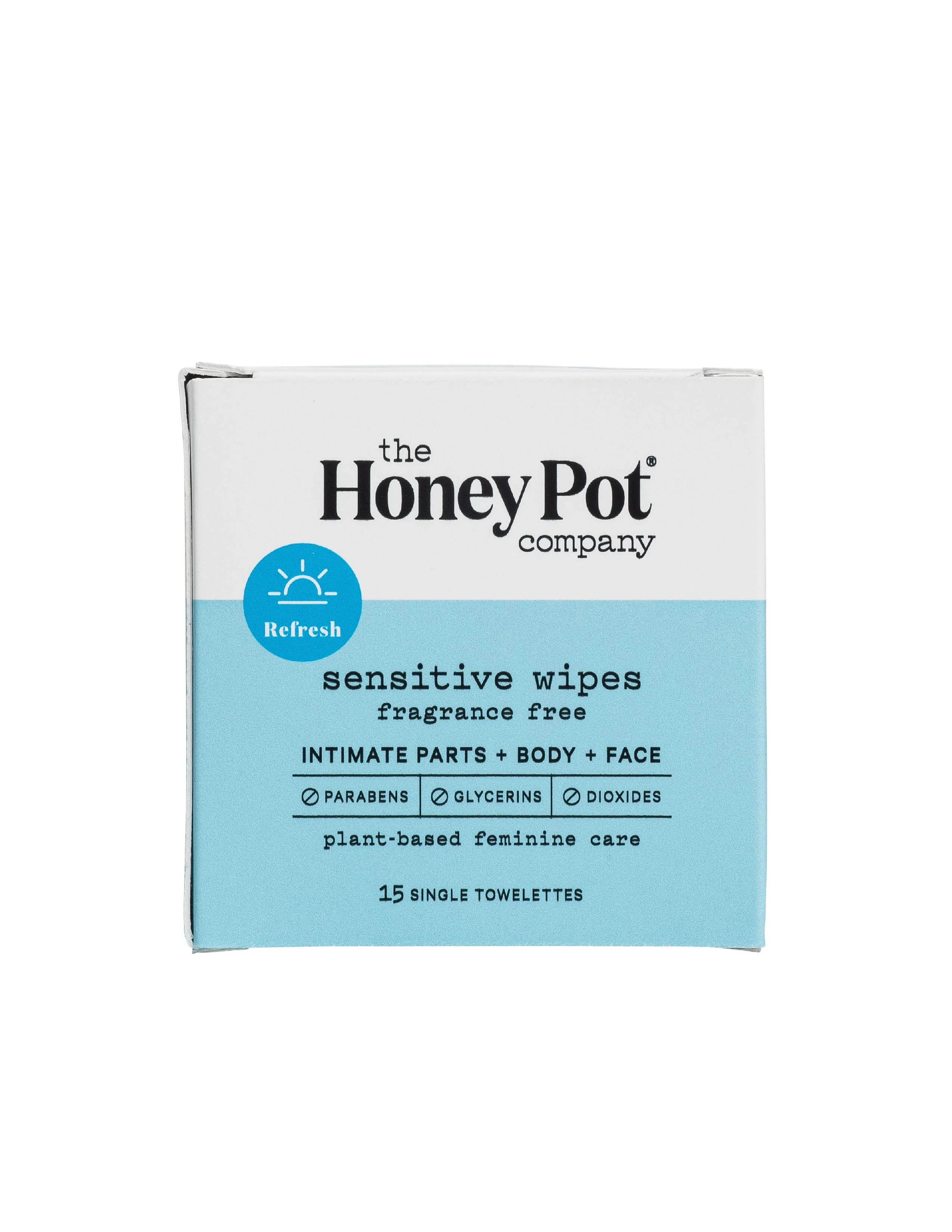 The Honey Pot Company, Normal Feminine Wipes, Intimate Parts, Body or Face, Travel Size 15 ct. - ... | Walmart (US)