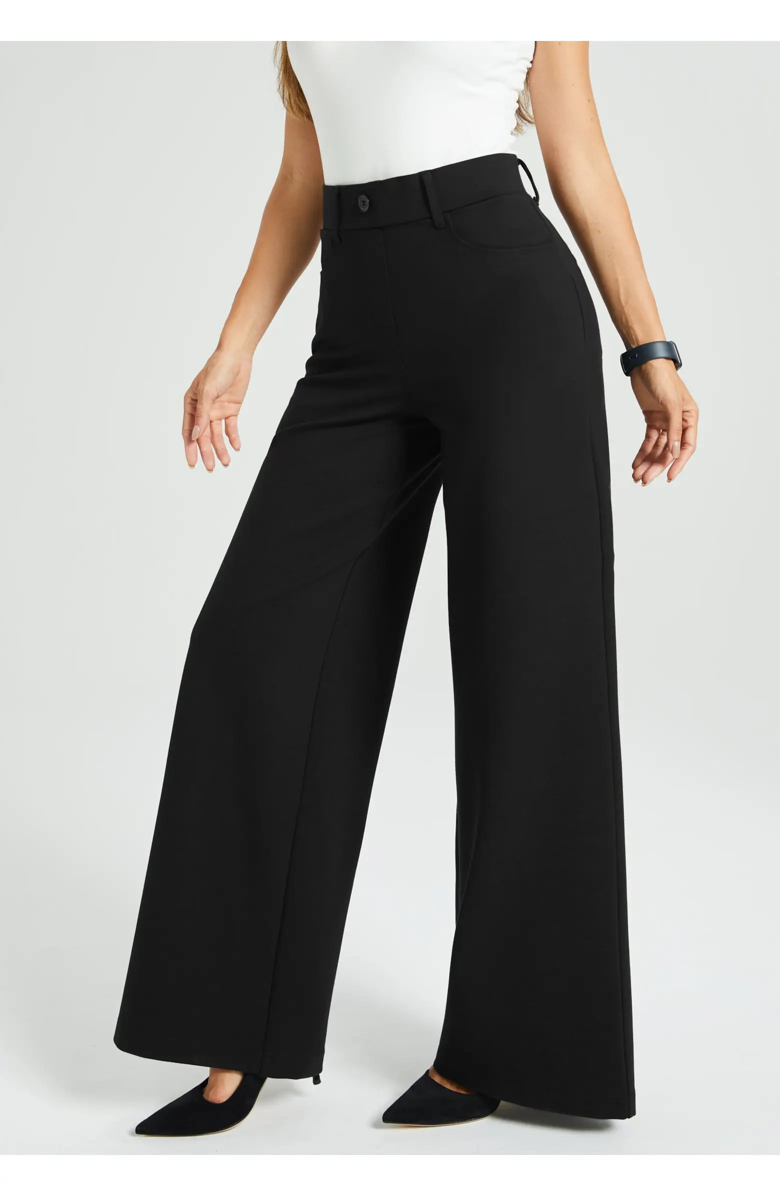 Betabrand 7-Pocket DPYP Dress Pant Yoga Pant | Wide | Nordstrom | Nordstrom