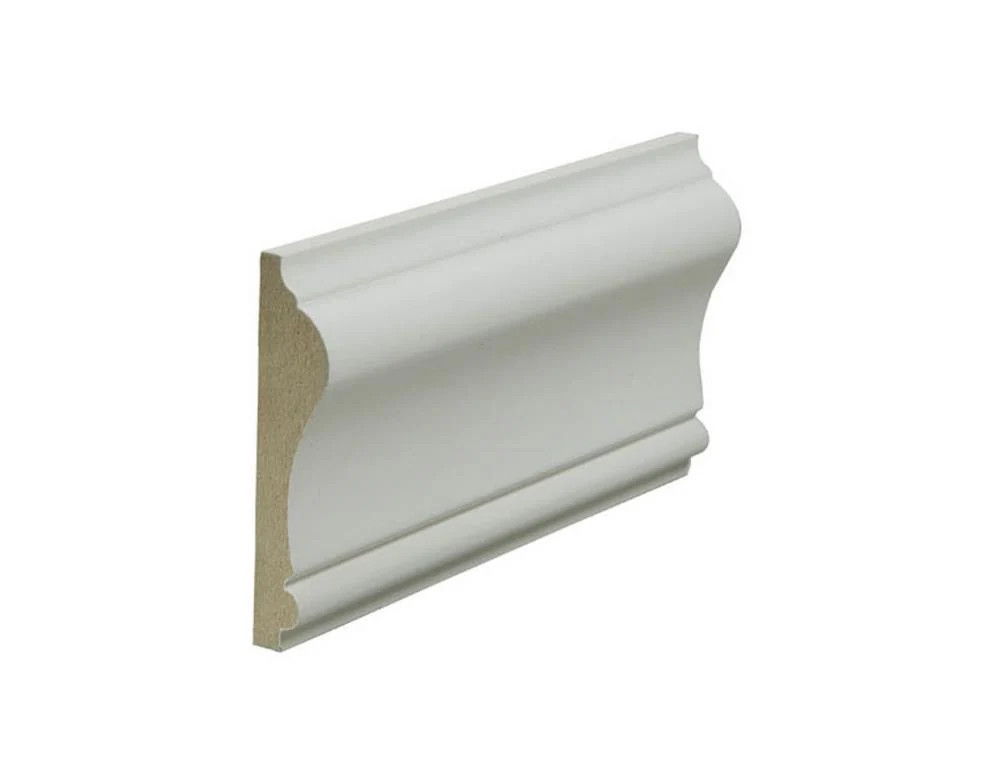 allen + roth 9/16-in x 2-5/8-in x 8-ft Painted MDF 390 Chair Rail Moulding in White | L043905W8 | Lowe's