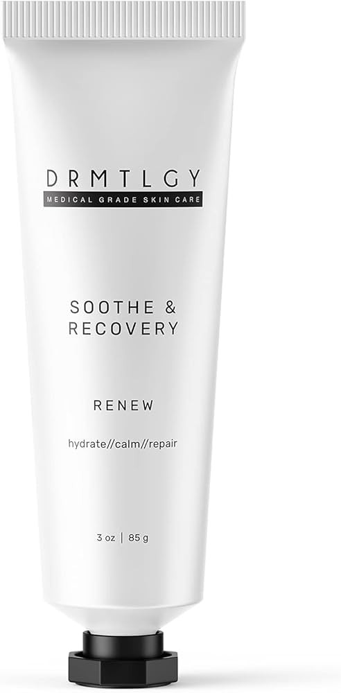 DRMTLGY Soothe and Recovery Cream Face Moisturizer. Fragrance Free, Oil Free, Noncomedogenic Face... | Amazon (US)