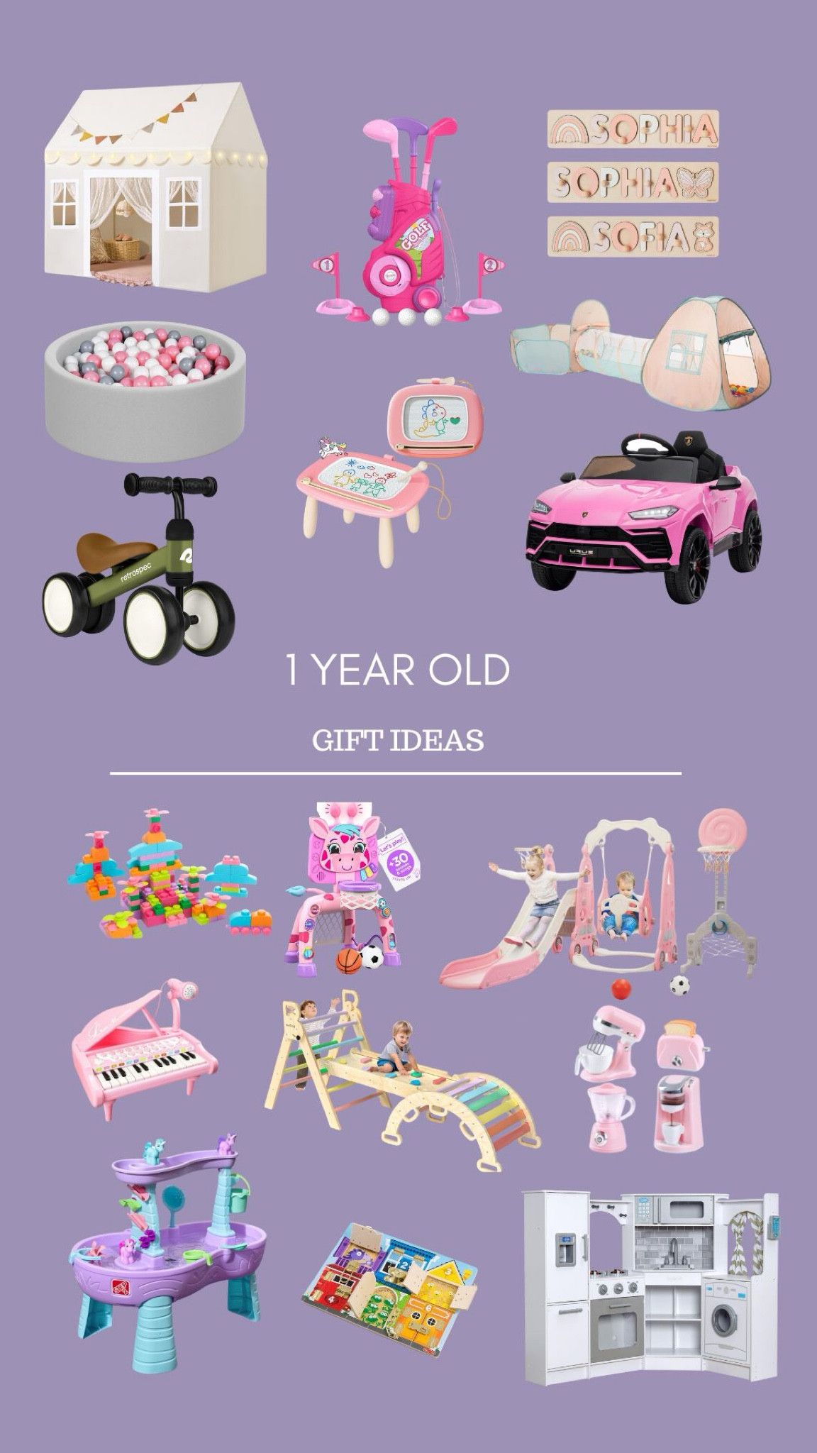 Some great 1 year old gift ideas whether for Christmas or a 1st birthday! 🎂🎁🧸 #ltkkids #ltkkidstoys #ltkbabytoys #ltkbabygifts 

#LTKGiftGuide #LTKHoliday #LTKBaby