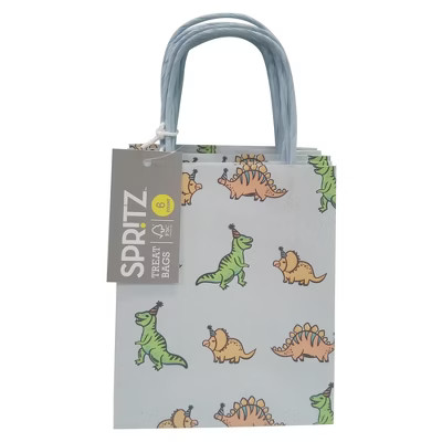 6ct Dinosaur Treat Bags - Spritz™ | Target