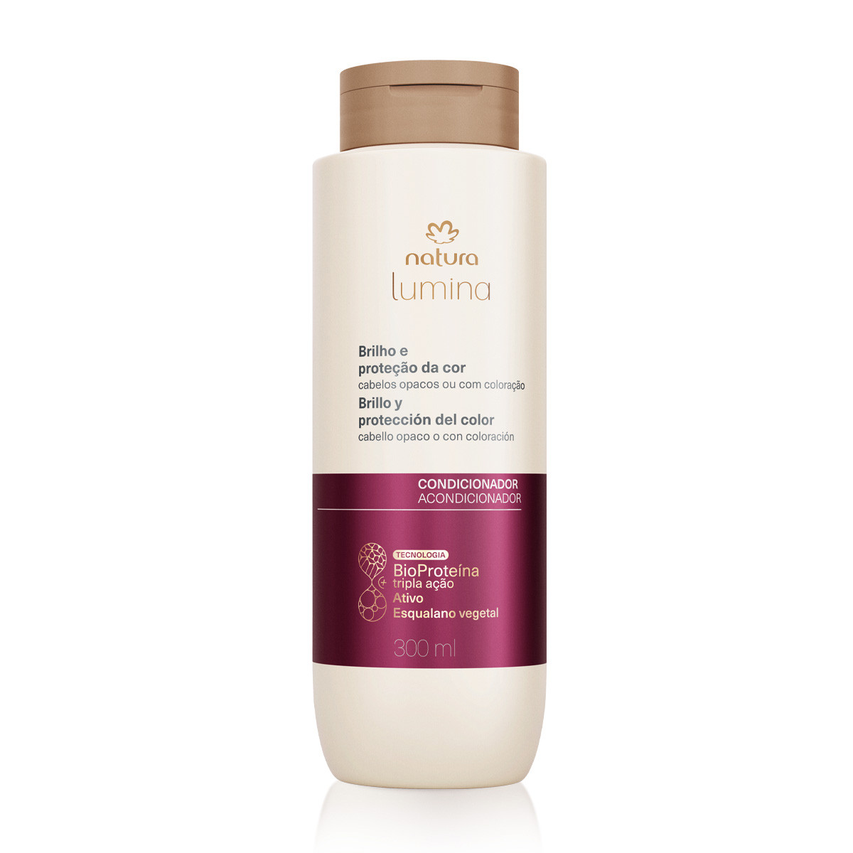 Cod. NATBRA-148433 - Condicionador Protetor para Cabelos Opacos ou com Coloração Lumina 300 ml | Natura BR