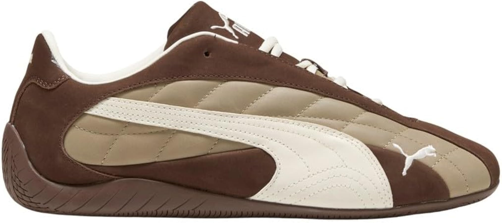 PUMA Mens Speedcat Plus Quilted Lace Up Sneakers Shoes Casual - Brown - Size 9.5 M | Amazon (US)